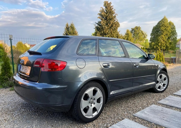Audi A3 cena 17500 przebieg: 267000, rok produkcji 2007 z Dobrzyca małe 137